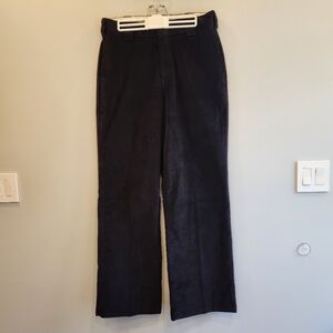 NWT DICKIES Black Cuoderoy Wide Leg Pant